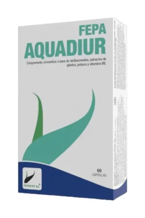 Aquadiur diuretic 60 capsules Fepa Fresh Stock