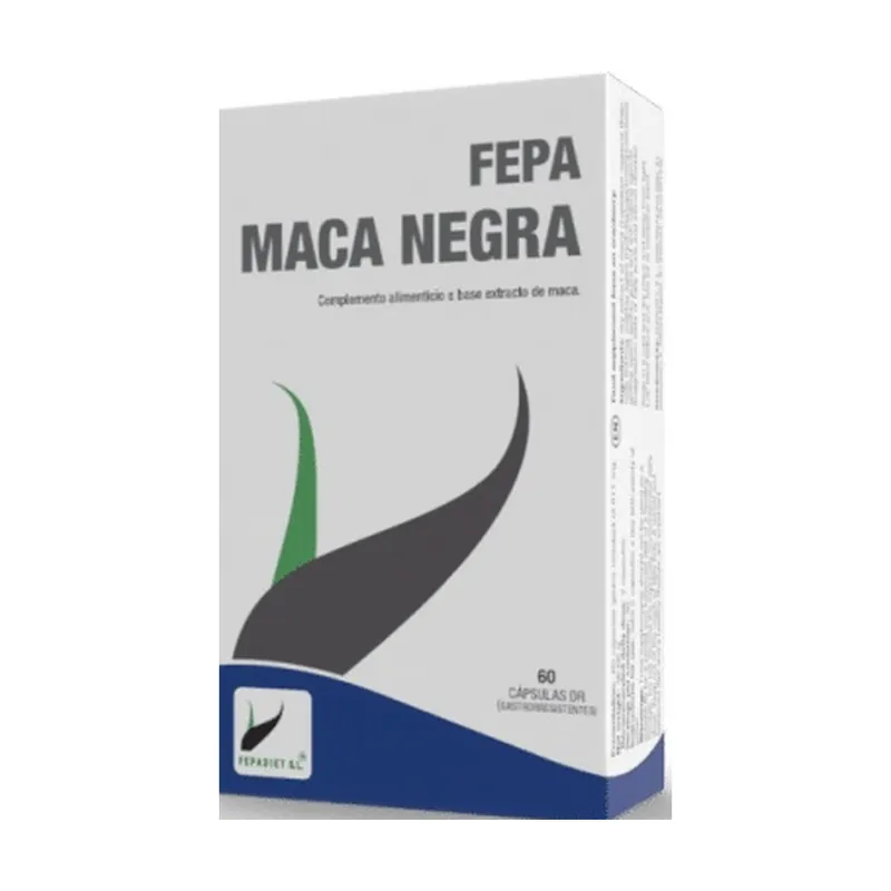 Best Seller Black Maca 60 capsules Fepa