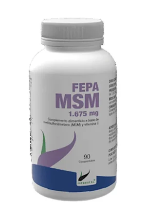 Seasonal Sale MSM + vitamin C 90 capsules of 1675mg Fepa
