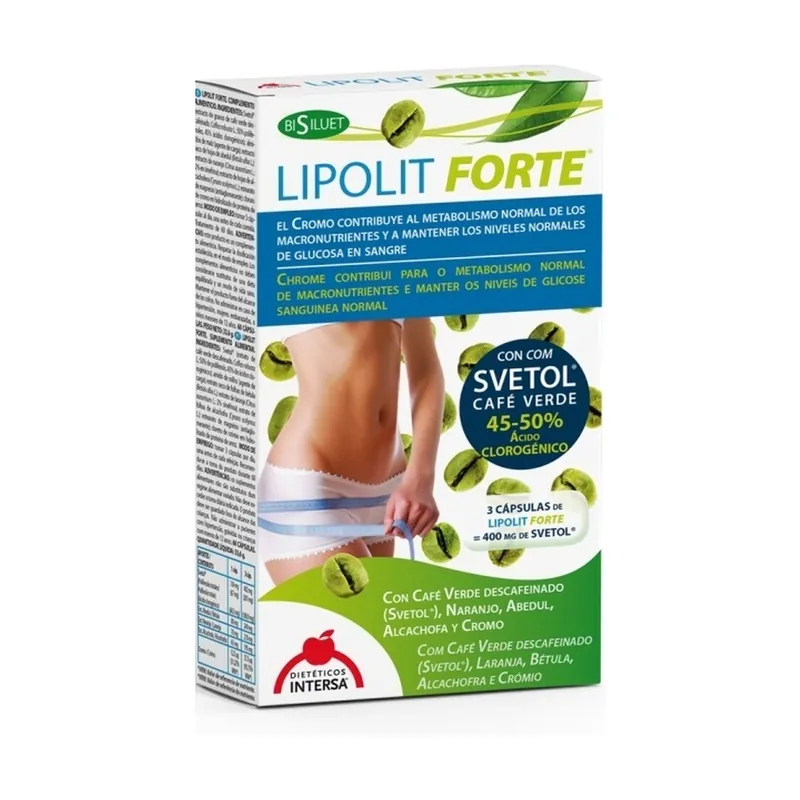 Lipolit forte thermogenic action 60 capsules of 490mg Intersa Grab Now
