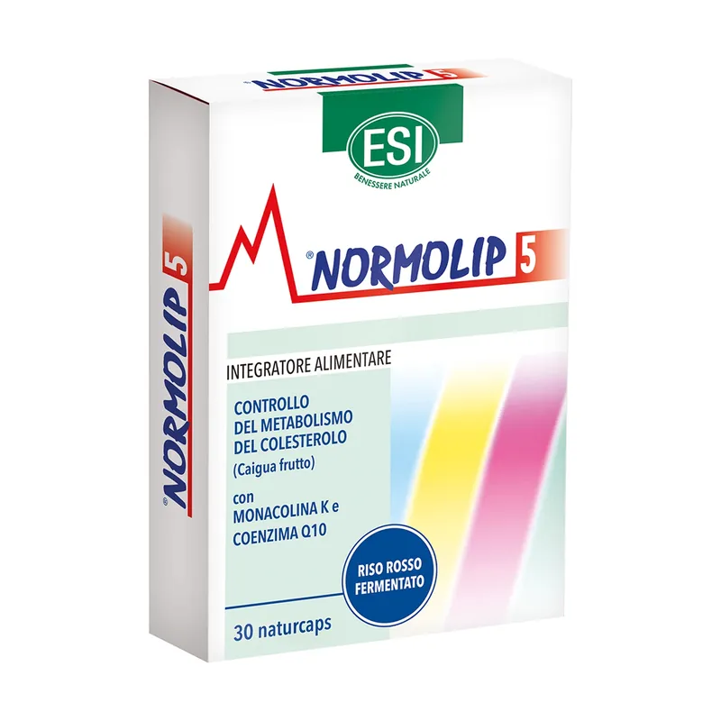 Normolip 5 metabolism and cholesterol 30 capsules ESI - TREPAT DIET New Release