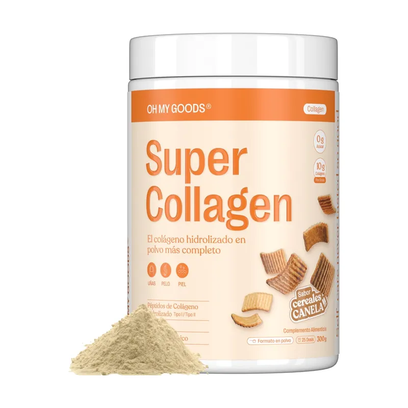 Super Collagen Cinnamon 300 g of powder OhMyGoods Grab Now