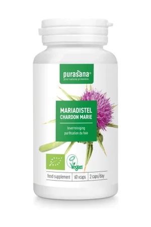 Milk Thistle Extract 60mg Bio 60 capsules of 60mg Purasana Special Offer