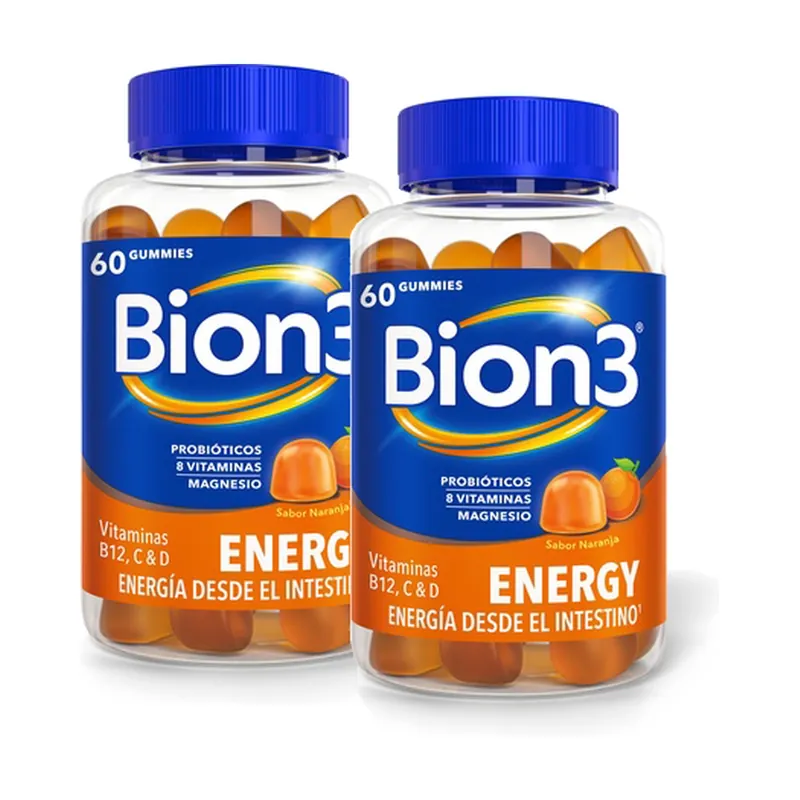 Budget Bion3 Energy Gummies Pack 2x60 jelly beans Bion 3