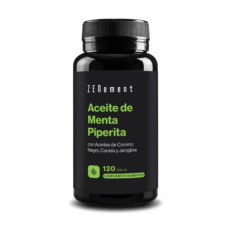 Peppermint oil 120 softgels Zenement New Release