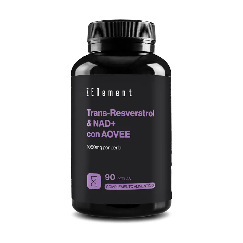 Trans-Resveratrol & NAD+ with extra virgin olive oil 90 softgels Zenement While Supplies Last