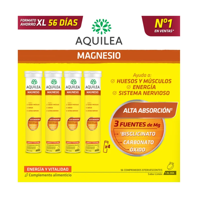 Aquilea Magnesium 56 effervescent tablets Aquilea Best Choice