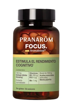 Aromaboost focus (concentration and memory) 60 capsules Pranarom Special Offer