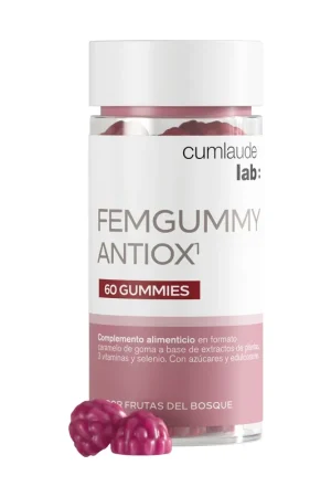 High Quality Femgummy antiox (skin antioxidant) 60 Jelly beans of 2.5g Cumlaude Lab