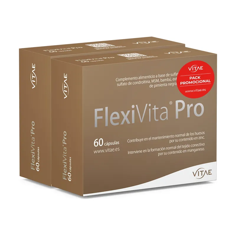 Reduced Price Flexivita® pro pack (joints) 2 units of 60 capsules Vitae