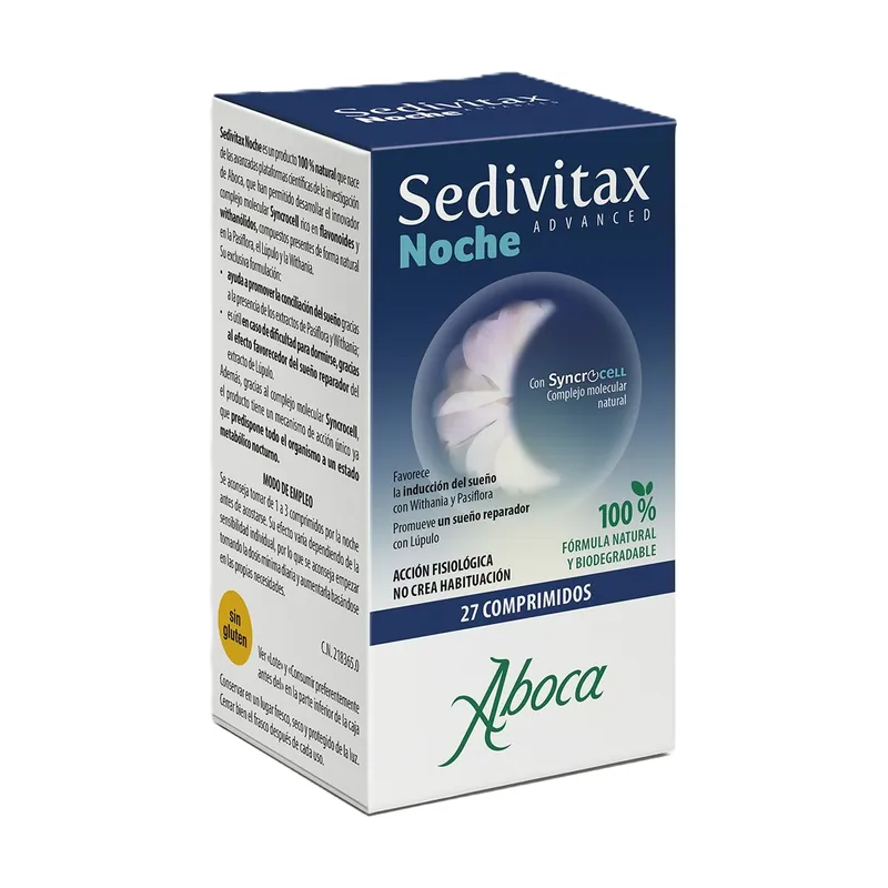 Special Discount Sedivitax night advanced 27 tablets Aboca