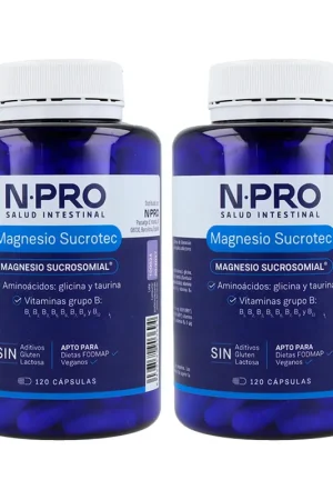 Grab Now Sucrotec magnesium pack 2 units of 120 capsules NPro