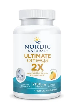 Ultimate omega 2x 2150mg 120 capsules of 2150mg Nordic Naturals Professional Grade