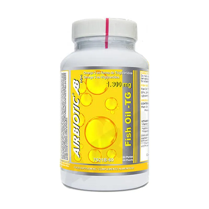 Best Seller Fish oil tg omega 3 60 capsules Airbiotic