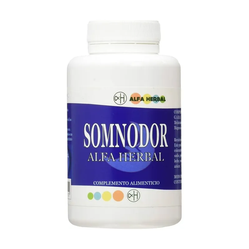 Shop Now Somnodor helps fight insomnia 120 capsules of 850mg Alfa Herbal