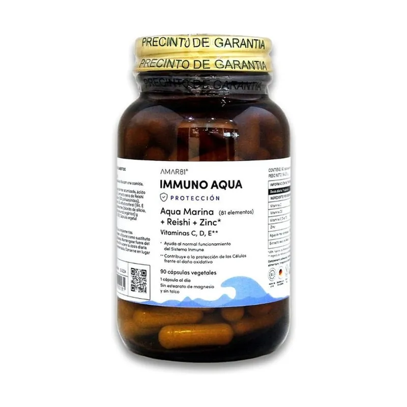 Shop Now Immuno aqua (defenses) 90 vegetable capsules of 618mg Amar81