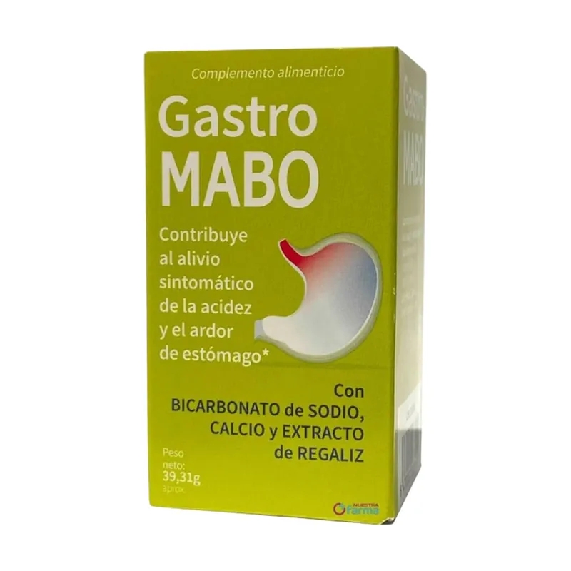 Get Yours Gastromabo heartburn and burning 40 tablets Mabo