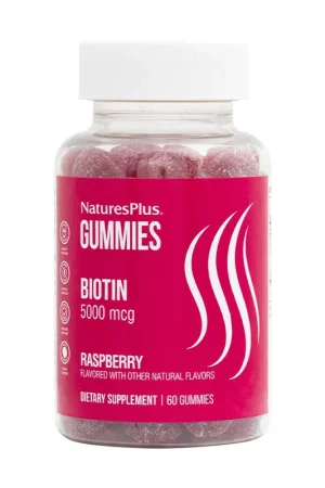 Biotin gummies 60 Jelly beans Natures Plus Weekend Sale