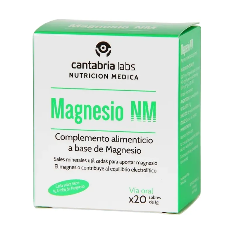 Authentic Magnesium nm 20 packets of 1g Nm