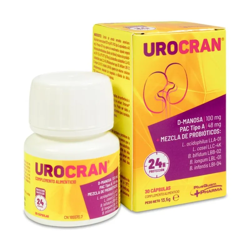 Trusted Brand Urocran urinary tract 30 capsules Plusquam