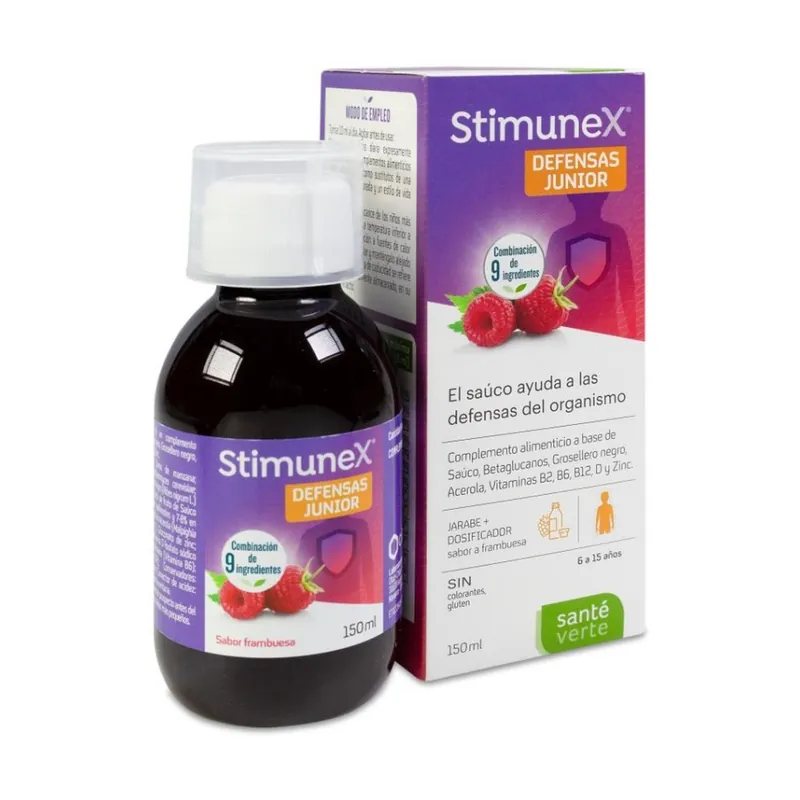 Green health stimune junior defenders 150 ml Sante Verte Genuine