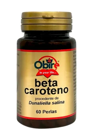 Sale Beta-carotene from dunaliella salina 60 softgels of 337mg Obire