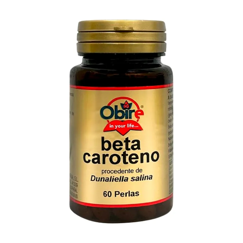 Sale Beta-carotene from dunaliella salina 60 softgels of 337mg Obire