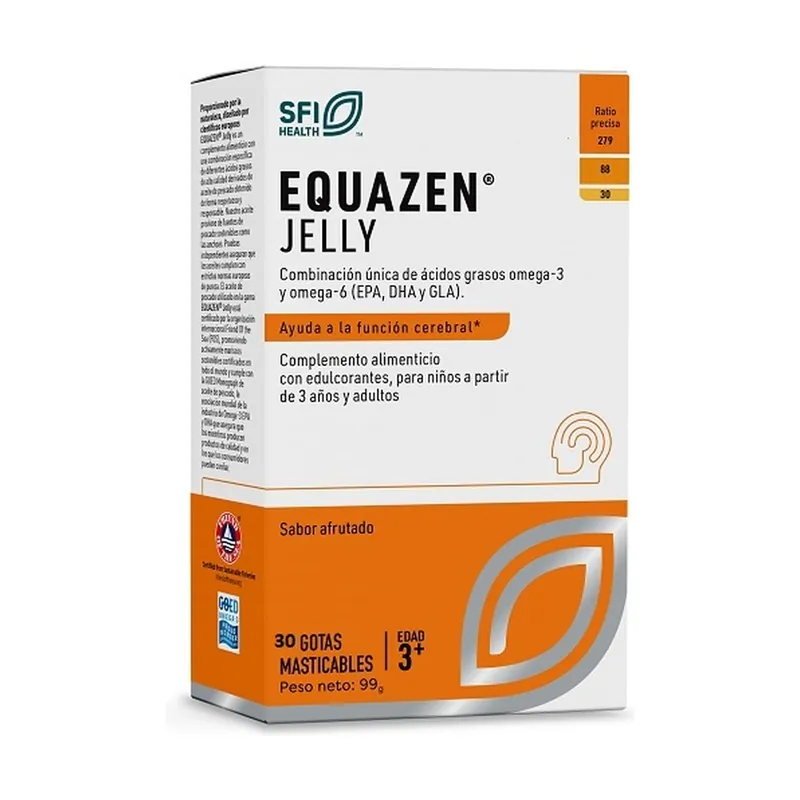 Fan Favorite Equazen Omega-3 and 6 Jelly gelatin 30 chewable drops Vitae