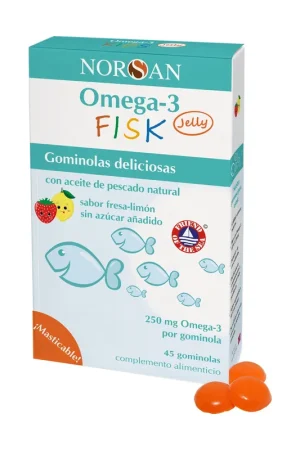 Omega-3 fisk – gummies 45 Jelly beans Norsan Special Discount