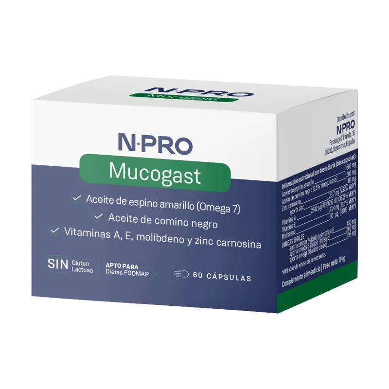 Must Have Mucogast (gastric mucosa) 60 softgels NPro