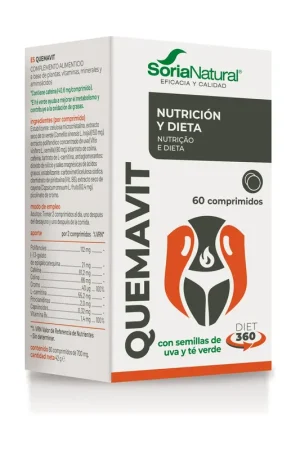 Quemavit 60 tablets Soria Natural Buy Online