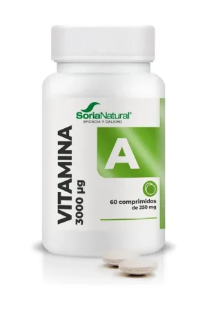 Vitamin a sustained release 60 tablets Soria Natural New Release