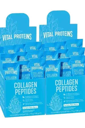 Top Rated Unflavored collagen peptides pack 20 packets of 10g Vital Proteins