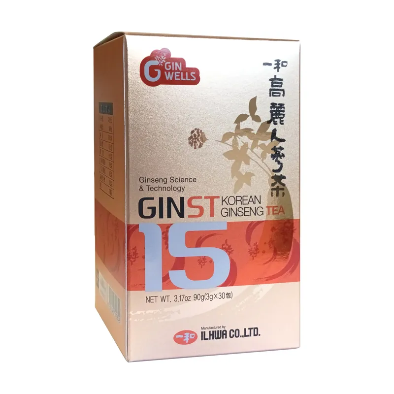 Deal Ginst15 tea 30 sachets 30 packets of 3g IL HWA