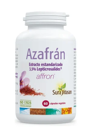 Saffron 60 vegetable capsules Sura Vitasan Special Offer