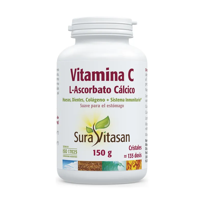 Vitamin c l-ascorbate 150 g of powder Sura Vitasan Discount