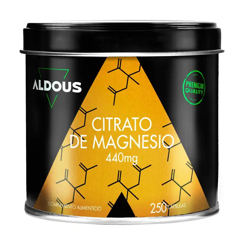 Super Sale Magnesium citrate 250 capsules of 440mg Aldous Bio