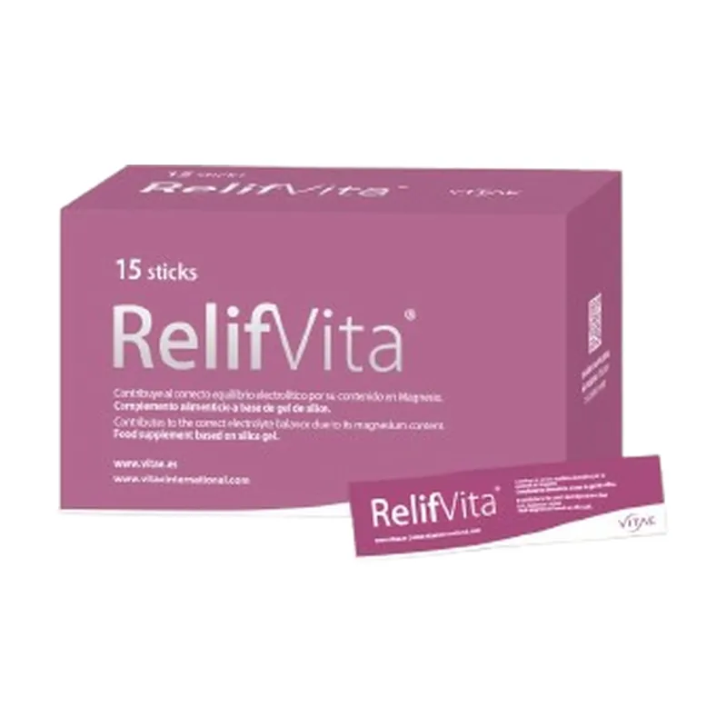 RelifVita with silica and magnesium 15 sticks Vitae Price Cut