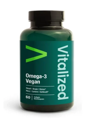 Best Seller Vegan omega-3 60 softgels Vitalized