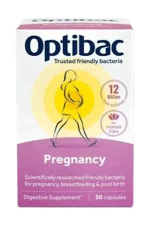 Probiotics pregnancy 30 capsules Optibac Budget