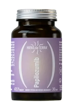 Professional Grade Papilozumib (intimate microbiota) 30 vegetable capsules of 673.71mg Hifas da Terra