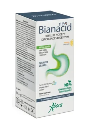 Big Sale Neobianacid - lemon flavor reflux and digestion 70 tablets Aboca