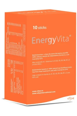 Authentic EnergyVita vitamins and sea buckthorn 10 sticks Vitae