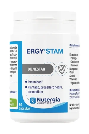 Exclusive Offer Ergy‘stam seasonal wellness 60 capsules Nutergia