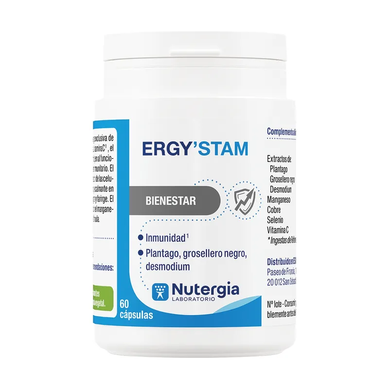 Exclusive Offer Ergy‘stam seasonal wellness 60 capsules Nutergia