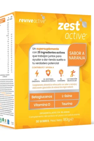 Zest active orange energy 30 packets Revive Active Super Sale