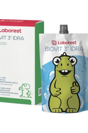 Final Sale Biovit 3® hydra (oral rehydration) 4 units of 200ml Laborest