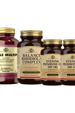 Deal Women‘s wellness pack 60+60+30+30 capsules Solgar