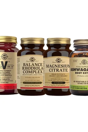 Emotional well-being pack 60+60+60+60 capsules Solgar Order Now