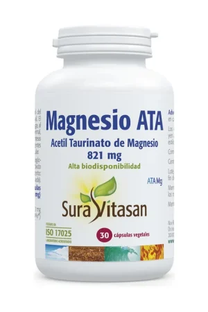 Premium Magnesium ata 30 vegetable capsules Sura Vitasan